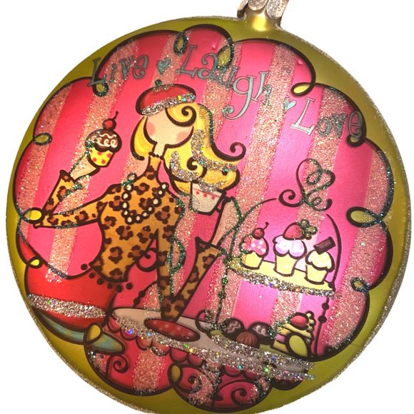 NWT - Set of Two Glass Blown & Hand Decorated Ornaments - Picture 6 of 9